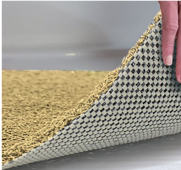 drained matting assists in keeping floor dry and helps avoid slip injury claims