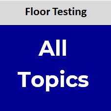 All topics related to floor friction slip resistance testing