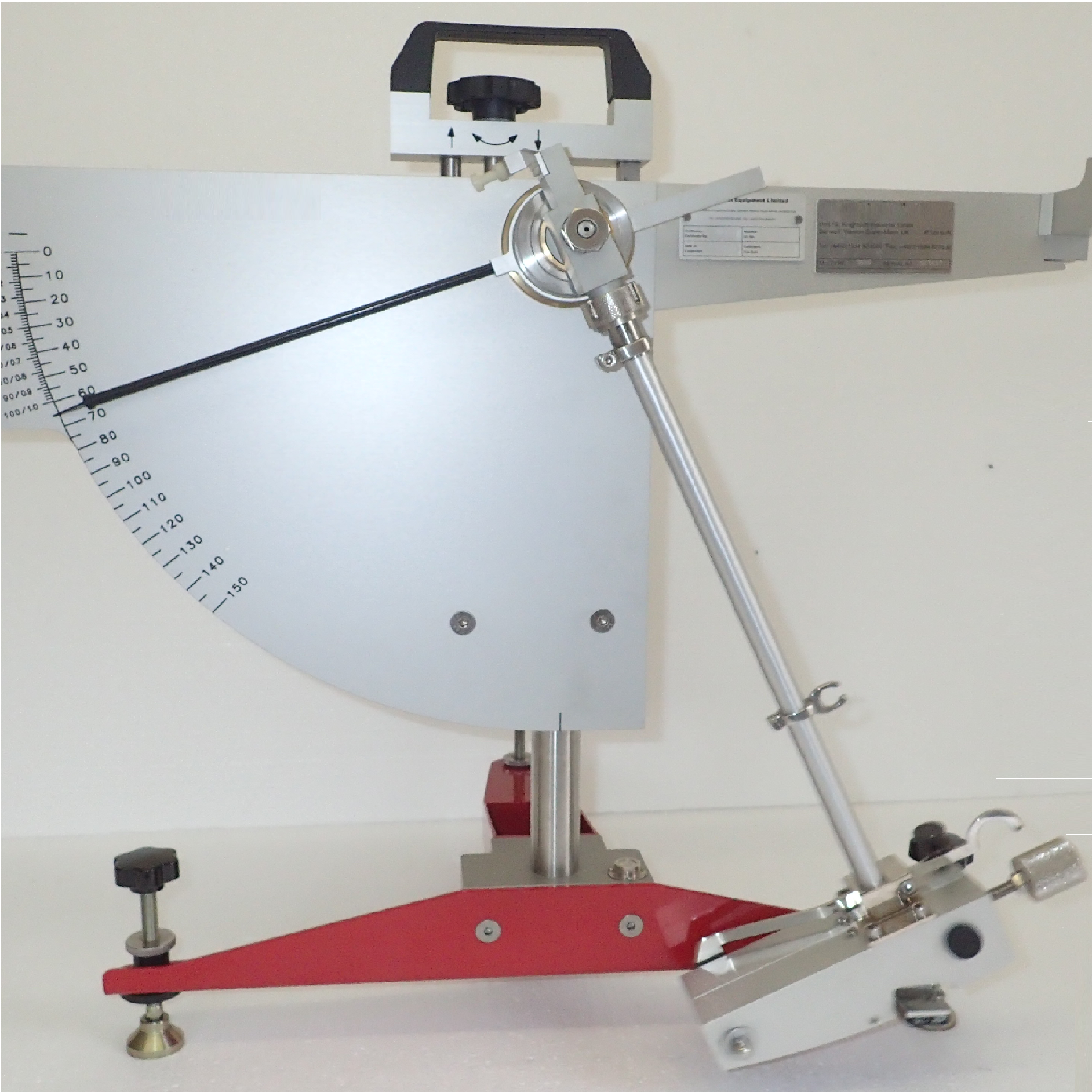 Pendulum Test Equipment used for floor slip resistance testing