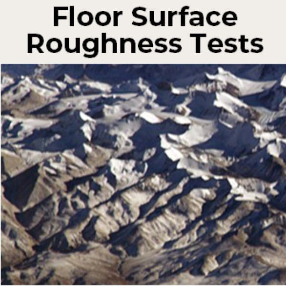 Floor Surface Roughness Testing to monitor floor wear to help prevent slips