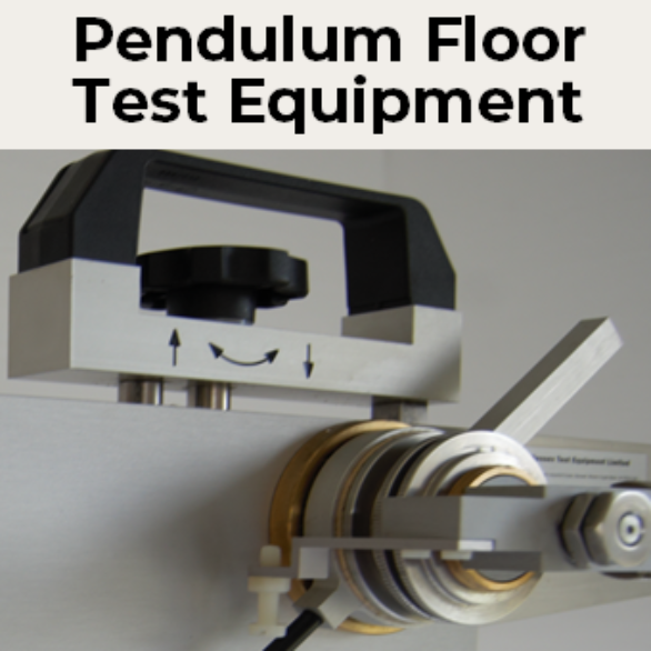 Floor Pendulum Testing Equipment to test slippery floors for businesses and slip injury lawyers