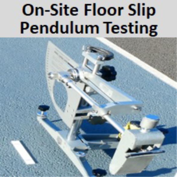 Specialists in Floor Slip Testing to EN-16165 and UKSRG for businesses and Lawyers in Slip Injury Claims