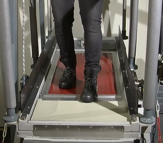 The shod Floor Ramp Testing for R Ratings